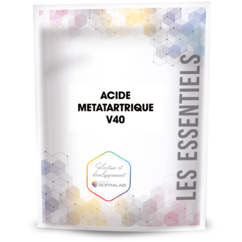ACIDE METATARTRIQUE V40 - Cristallisation Bitartrate