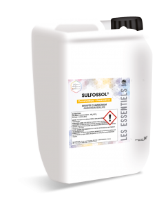 SULFOSSOL : Solution de bisulfite d'ammonium pour le sulfitage des moûts et l'activation des fermentations. Apporte SO2 et azote essentiel pour la vinification.
